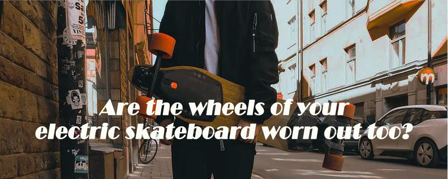 Replaceable Wheels of Teamgee Electric Skateboards