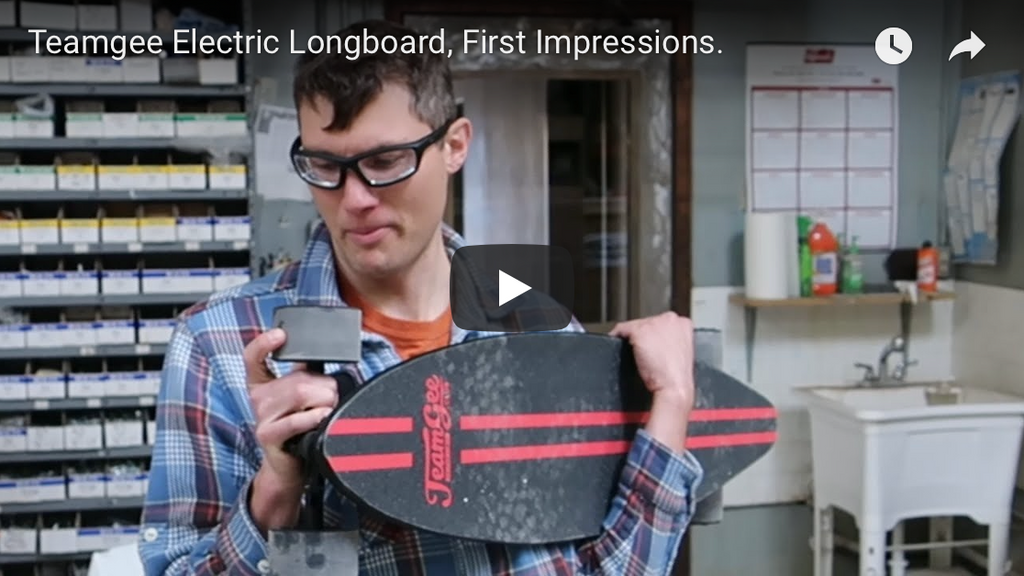 Longboard Technology First Impression Video on Teamgee Skateboard