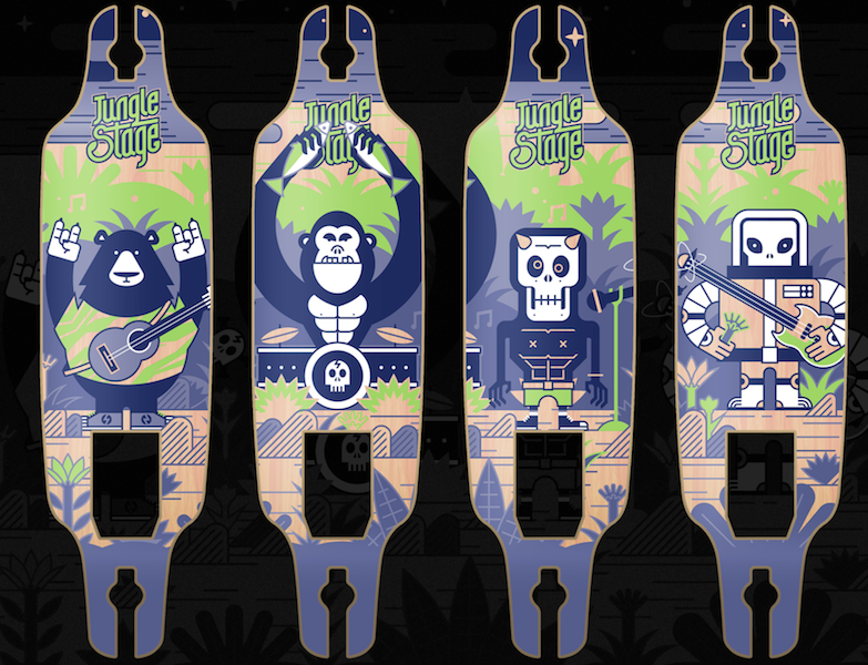 2018 Teamgee Electric Skateboard Graphic Design Contest