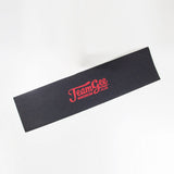 Teamgee Red Logo Grip Tape Black