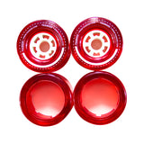 Red Replaceable PU 90MM wheels for Electric Skateboard