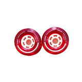 Red PU Front Wheels for Electric Skateboard 